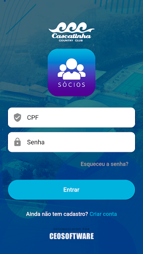 Android application Clube Cascatinha screenshort
