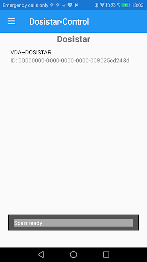 Android application Dosistar screenshort