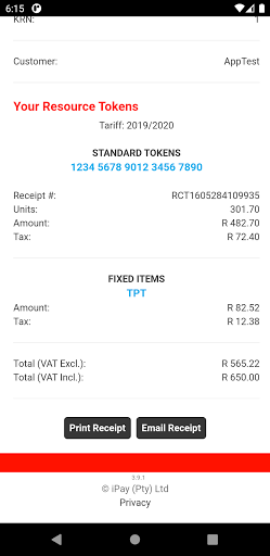 Prepaid Team Screen 3