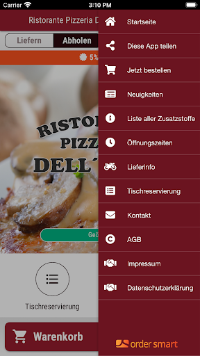 Ristorante Pizzeria Dell Arte Screen 3