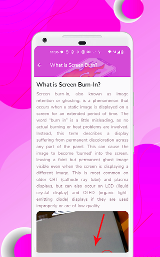 Screen Burn Check Screen 2