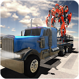 X Ray Robot Transport Truck 3D icon