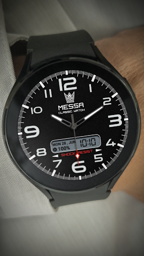 Messa Watchface LX43 Digital Screen 2