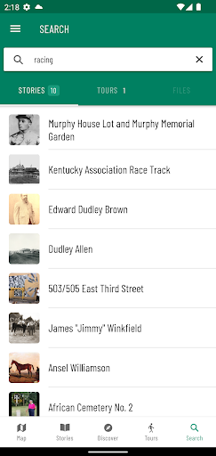 Screenshot of Tour the Historic Bluegras‪s‬