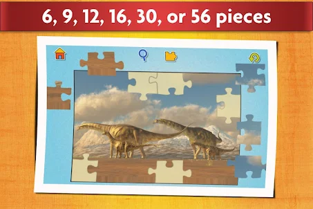 パズル ゲーム 恐竜と - 子供と大人のための