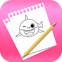 How to draw Baby Shark