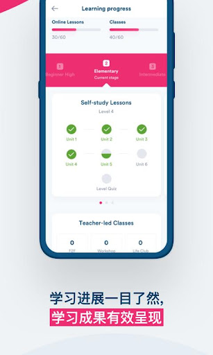 Screenshot of EF Smart English