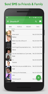 GrooVe IP VoIP Calls & Text screenshots 2