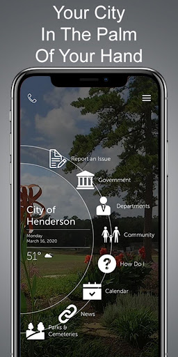 Android application City of Henderson screenshort