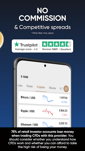 Bitcoin trading - Capital.com Screen 3