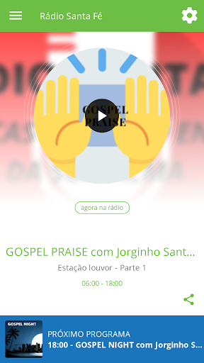 Android application Rádio Santa Fé screenshort
