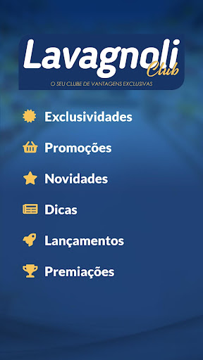 Android application Lavagnoli Club screenshort