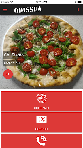 Android application Odissea Pizzeria E Arrosticini screenshort