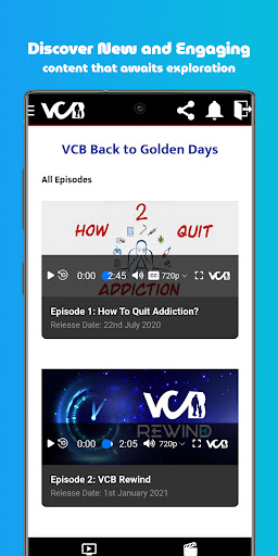 VCB STREAMING PLATFORM Screen 3