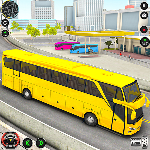 Parking Bus Driving School Sim دانلود در ویندوز