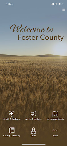 Android application Foster County ND screenshort