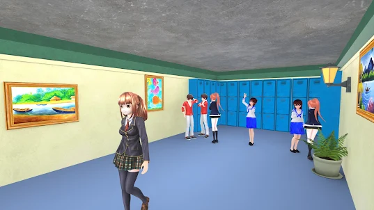 Anime High School Girl  sim