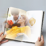 Romantic Book Photo Frame icon