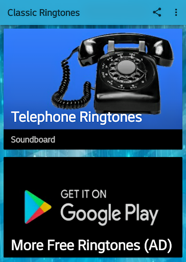 Android application Classic Telephone Ringtones screenshort