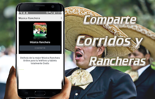 screenshot of Corridos mexicanos y rancheras