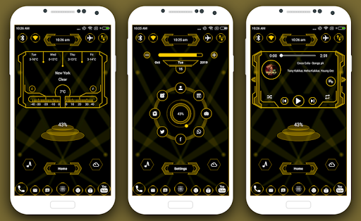 Screenshot of Trendy Launcher 4 - hi-tech