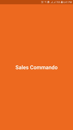 Android application Sales Commandos screenshort