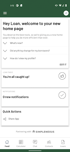 Android application Magnolia Bank Mortgage screenshort