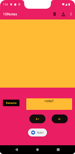 10Notes Screen 2