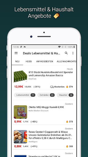 Android application Edeka, Netto, Penny - Markt screenshort