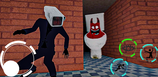 Toilet Monster vs Cameraman