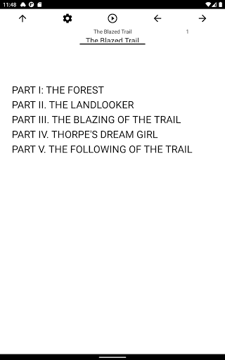 Book, The Blazed Trail Screen 3