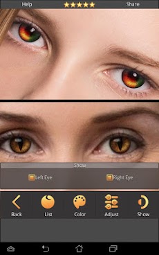 FoxEyes - Change Eye Colorのおすすめ画像2