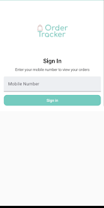 A Order Tracker