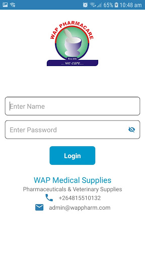 Wap Medical Supplies Screen 2