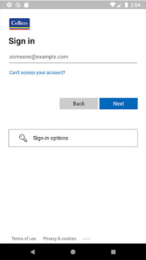Android application REConnect screenshort