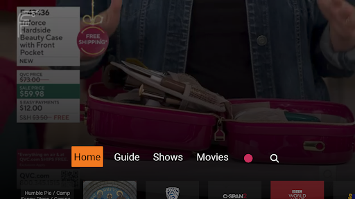 Screenshot of FiberFirst TV