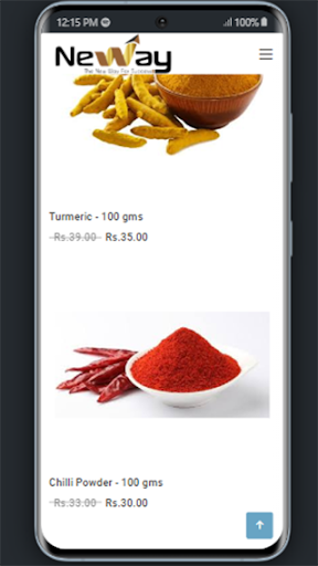 Android application Newway screenshort