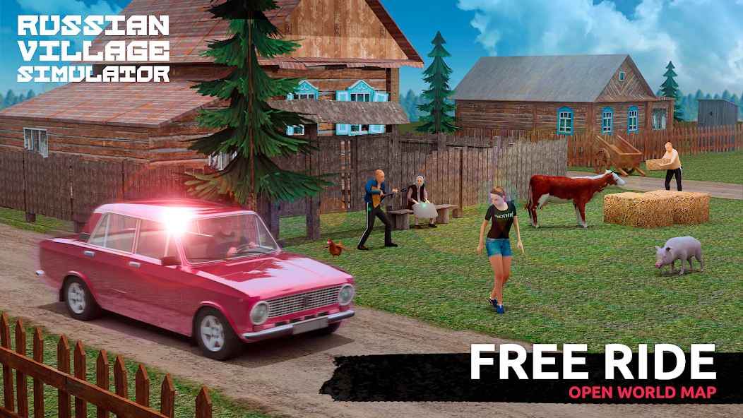 Russian Village Simulator 3D v1.8.2 APK + Mod [Unlimited money] for Android