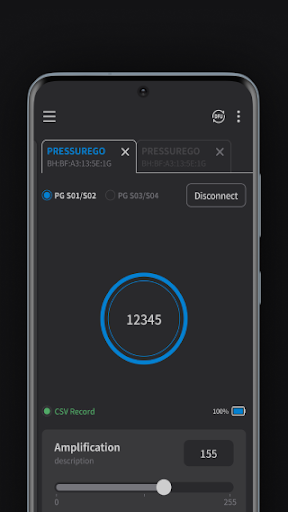 PRESSURE GO Screen 2
