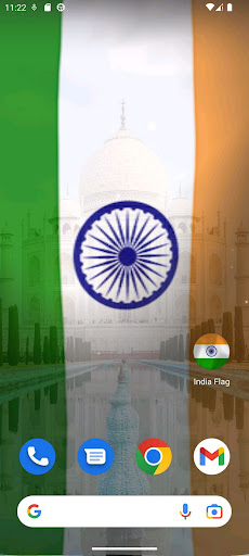 India Flag Live Wallpaper Screen 2