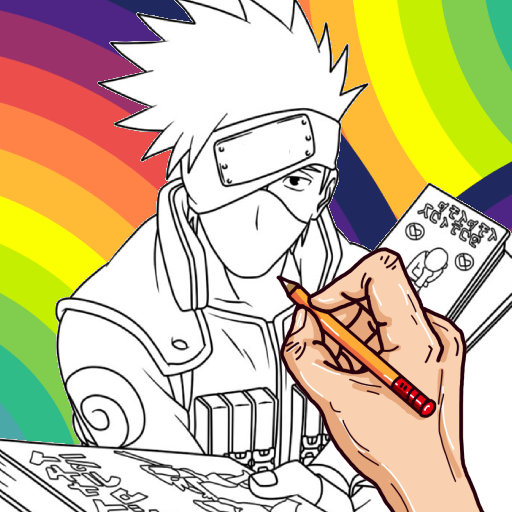 Hatake Kakashi Coloring Book