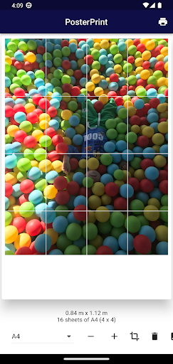 Android application PosterPrint Pro screenshort