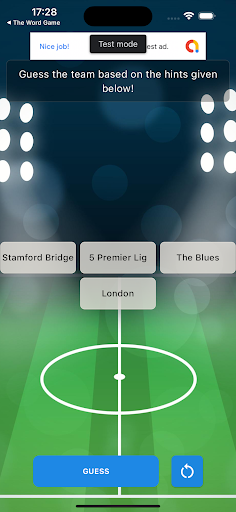 Guess Football Screen 2
