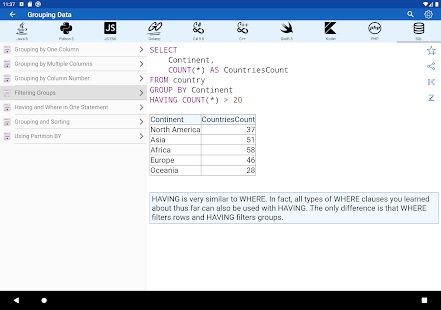 Code Recipes Tangkapan layar