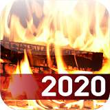 Natural Fireplace: Ambient Fire Sounds icon
