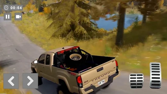 Offroad Pickup Truck Driving