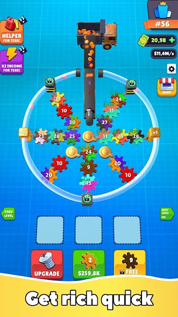Gear Clicker mod apk unlimited money
