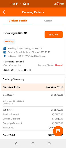LEHANJO Home Services Screen 3