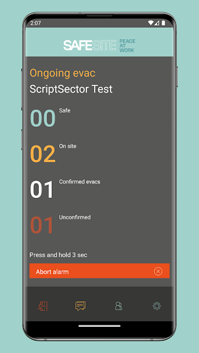 SAFESITE - Peace At Work Screenshot 2 - AppWisp.com
