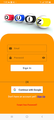 Android application U.SCitizenshipQuiz screenshort